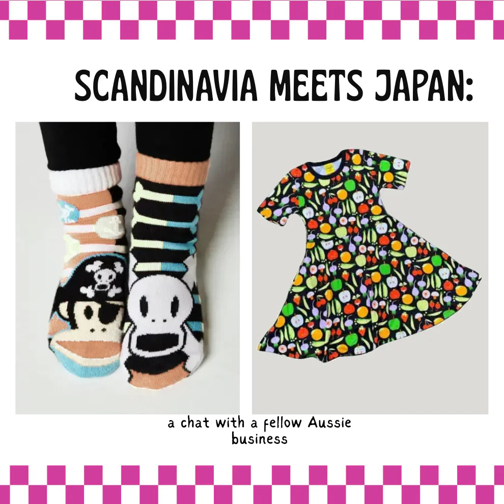Scandinavia meets Japan: From Kawaii Dreams to Retro Kidswear