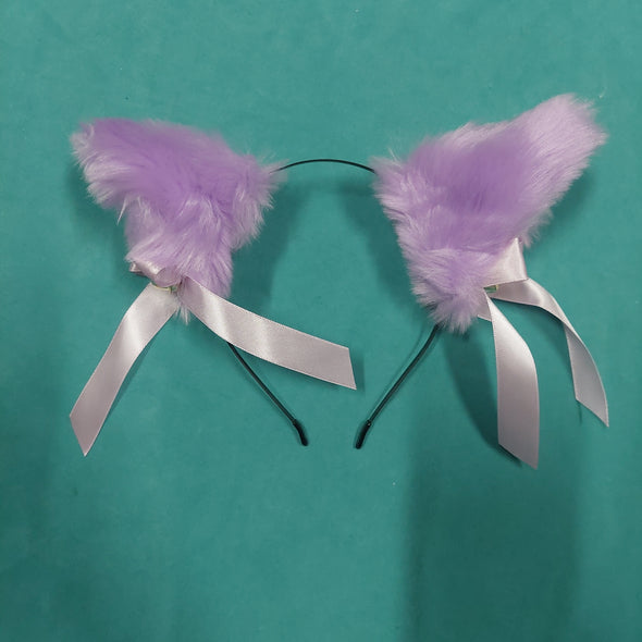 Cat Ears with Bells - Coloured Tips