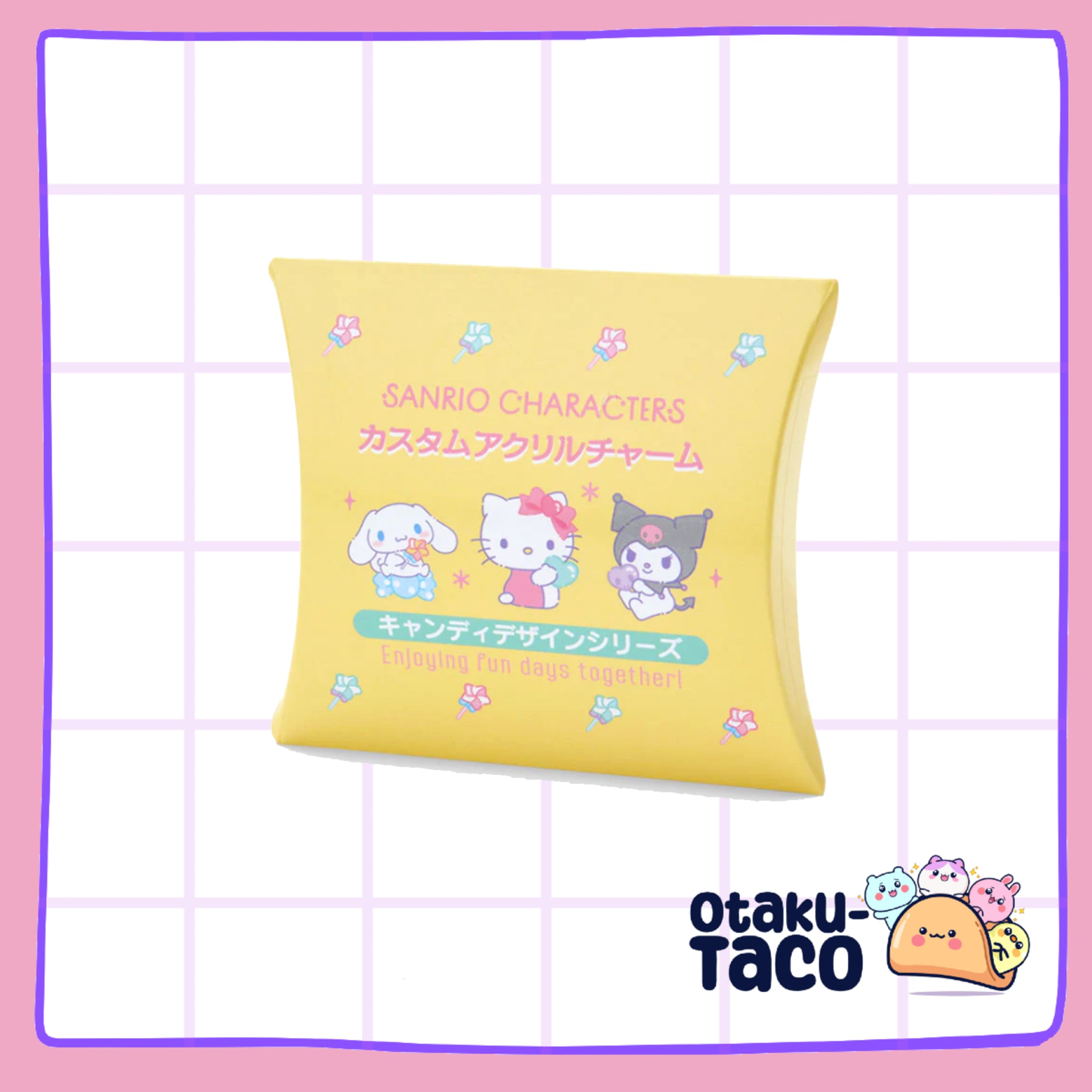 Sanrio Mystery Box – Acrylic Keychain Surprise! - series 2