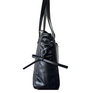 Faux Leather Ita Shoulder Bag – Clear Front Display (5 Colours)