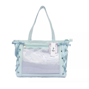 WEGO Vinyl Ita Bag – Clear Window Display Tote