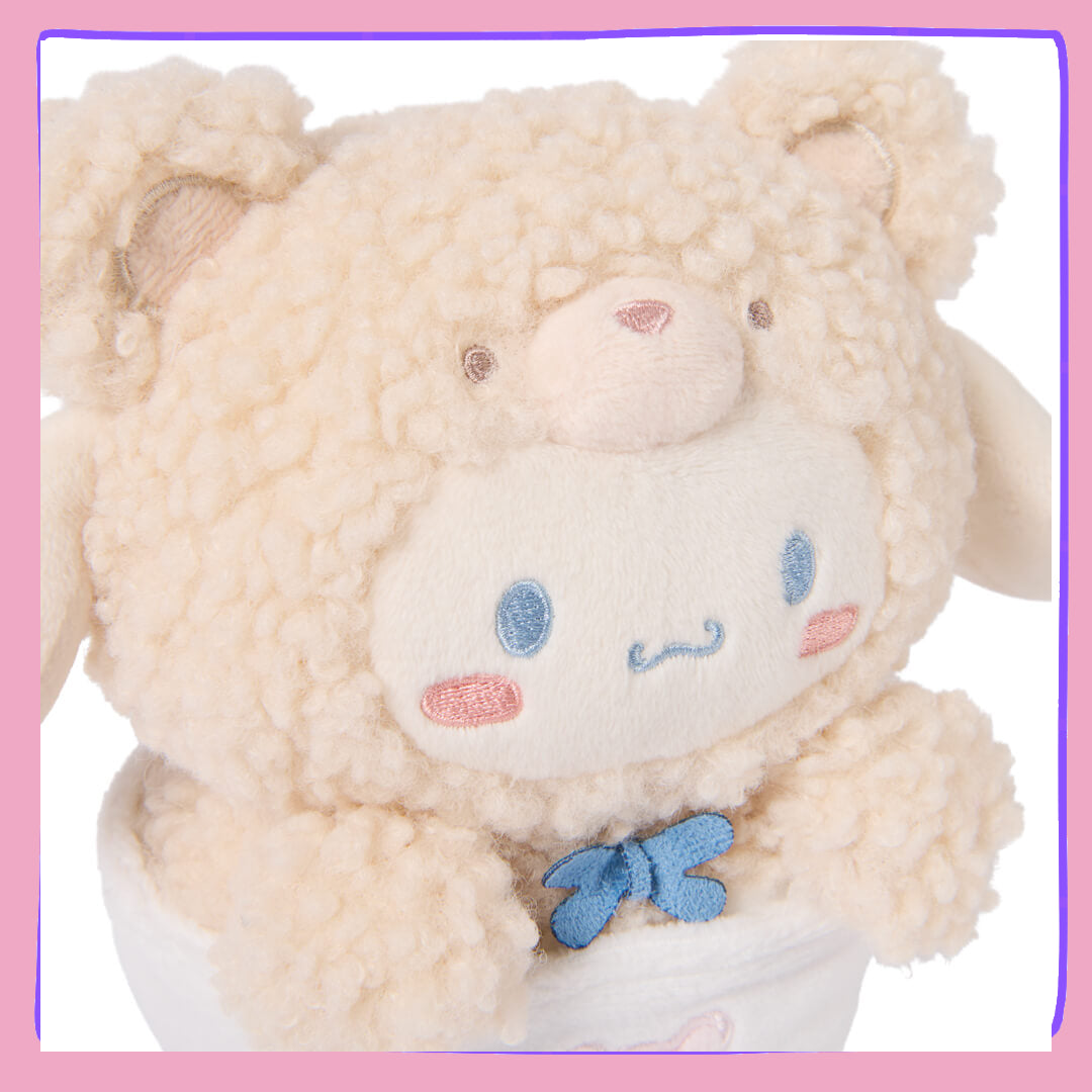 Cinnamoroll Latte Bear Plush – 15cm Kawaii Coffee Toy