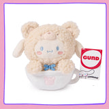 Cinnamoroll Latte Bear Plush – 15cm Kawaii Coffee Toy