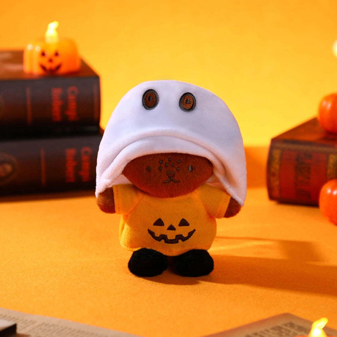 Miffy Halloween Plush Keyring – 15 cm Collectible with Gold Keyring (6 + 1 Secret Style)