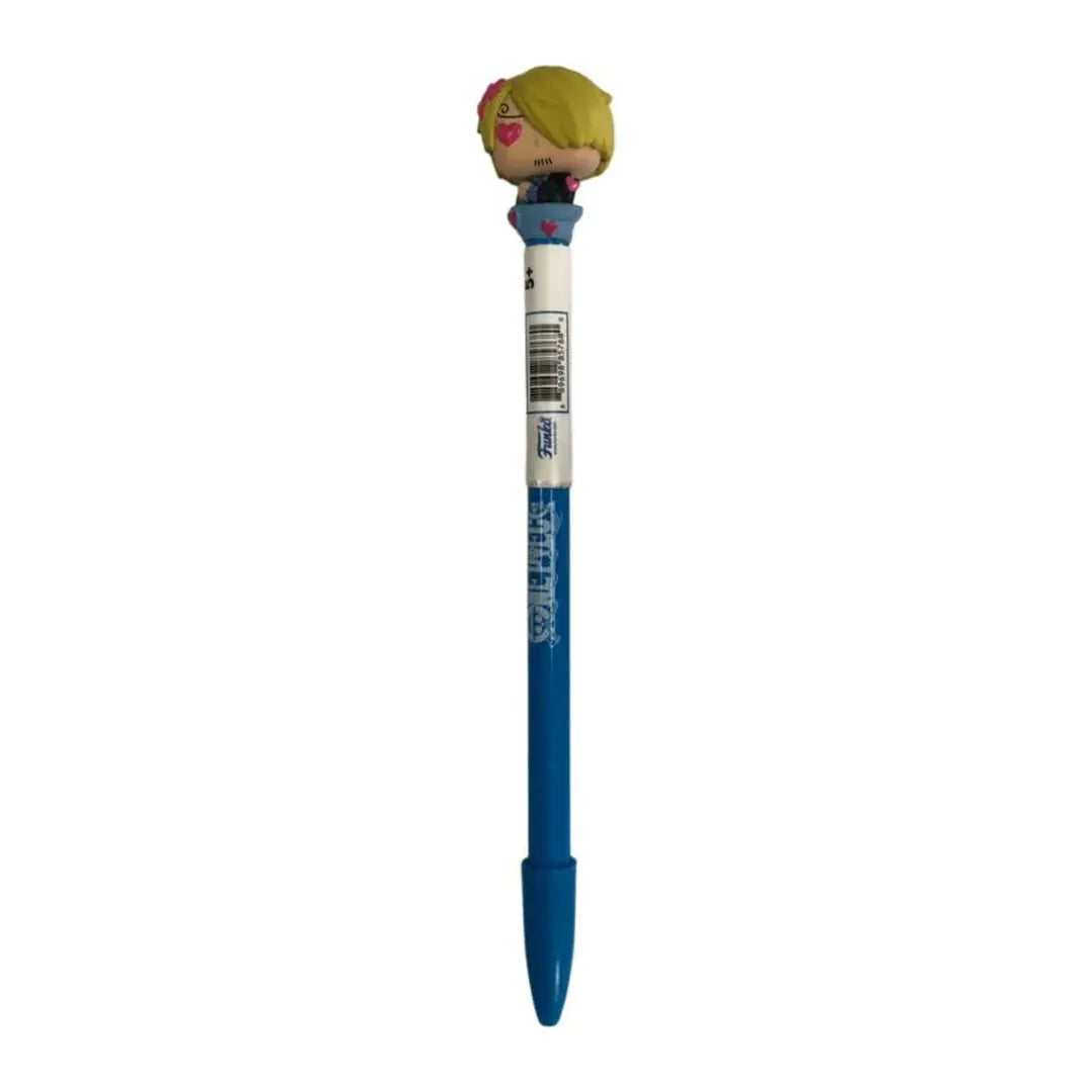One Piece Funko Pop Sanji pen topper blue pen