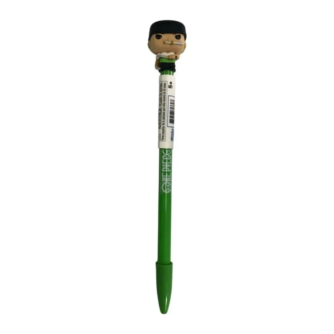 One Piece Funko Pop Zoro pen topper green pen
