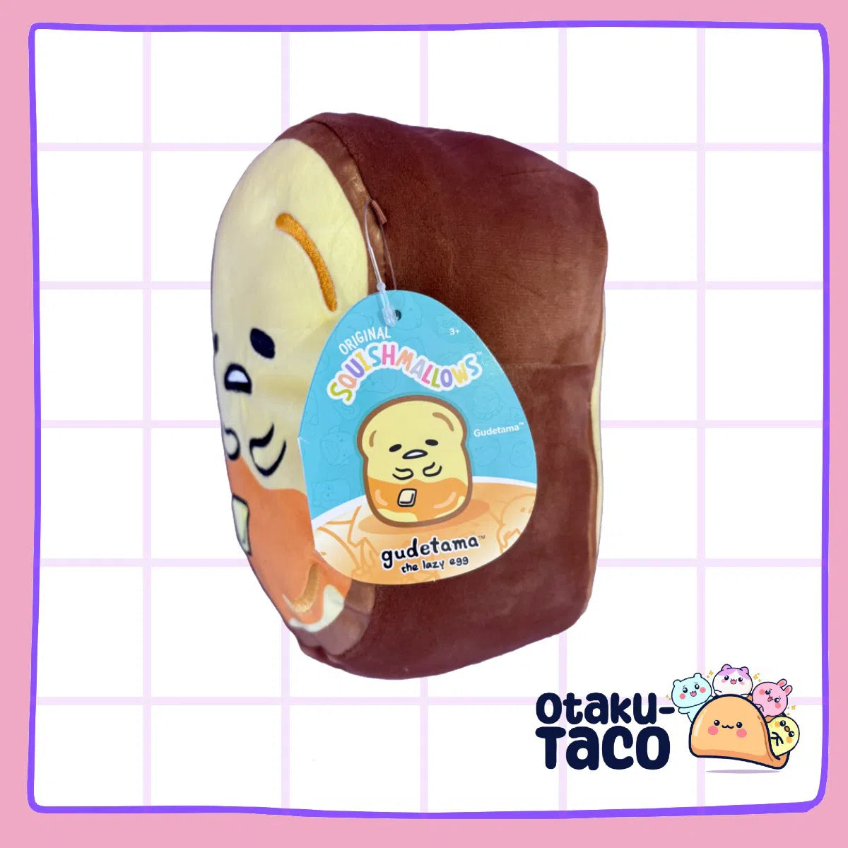 Gudetama - Egg on toast plush by Squishmallows