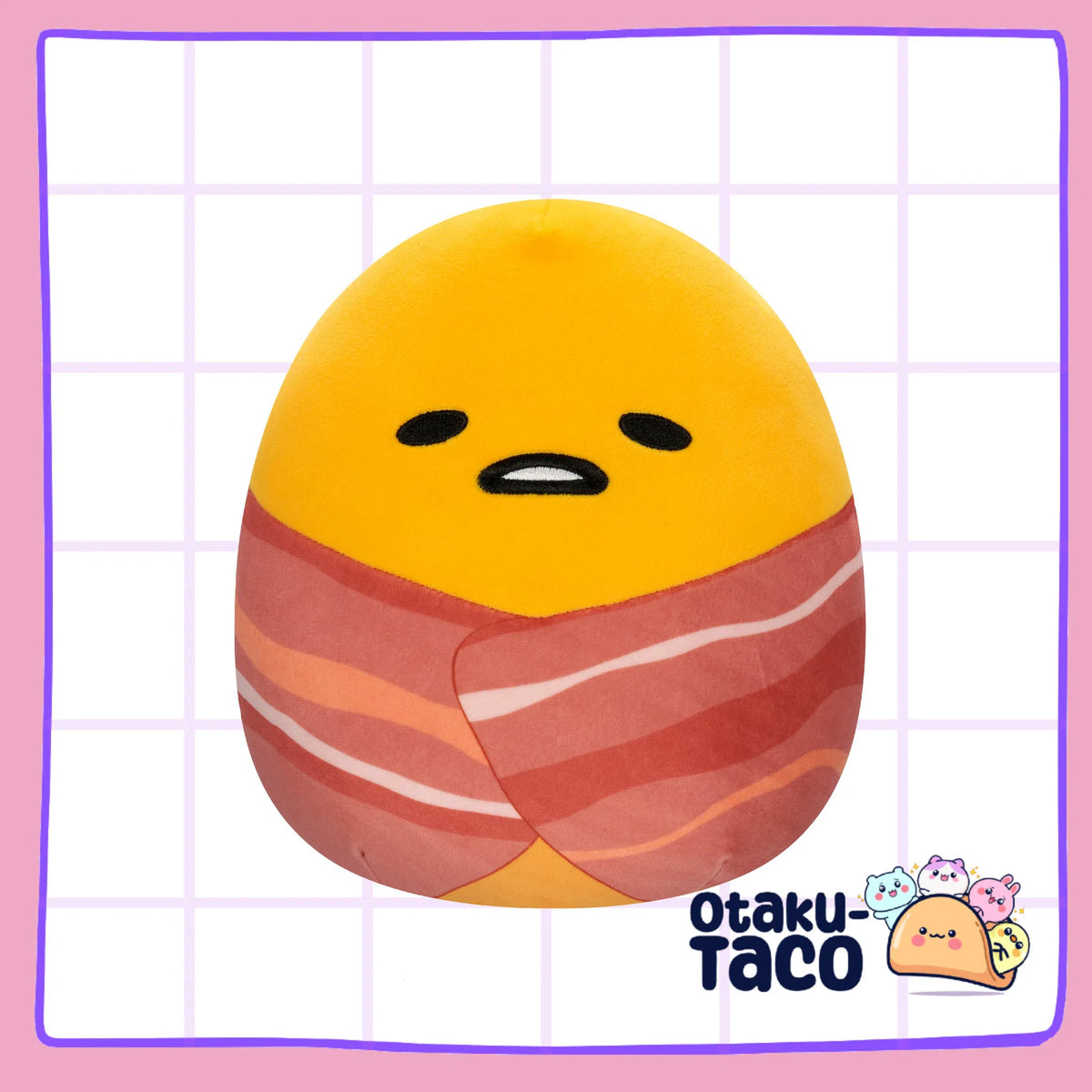 Gudetama bacon and eggs - 20 cm plush by Squishmallows