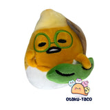 Gudetama plush bag clip/ Plushy keychain