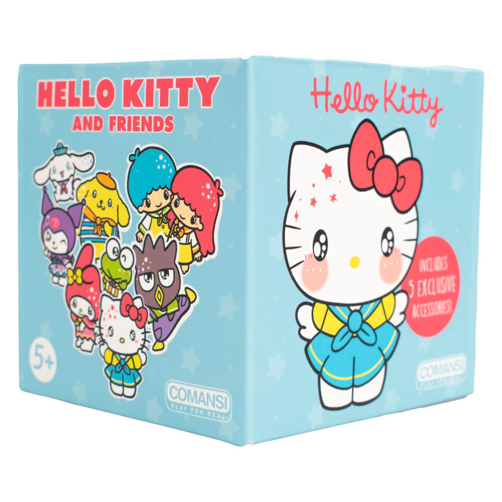 Hello Kitty Friendship Box – Mini Figurine and Accessories (9 cm)