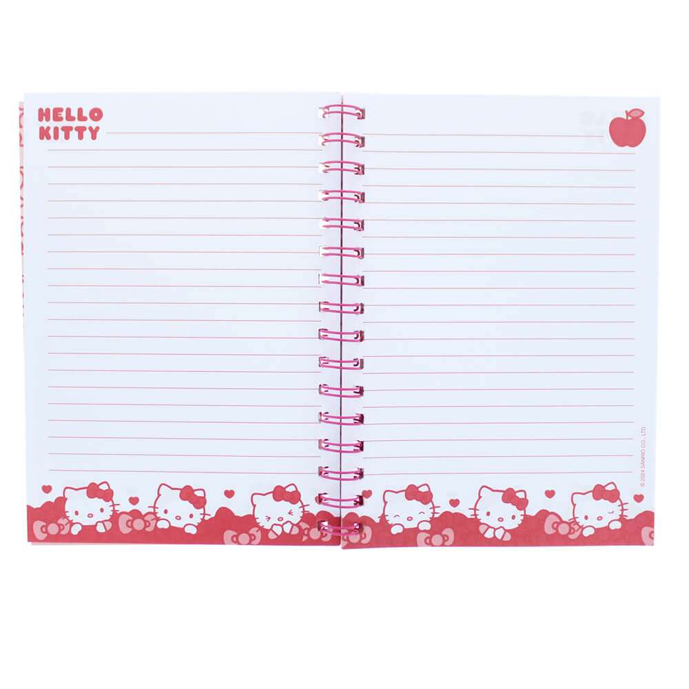 Hello Kitty: Hearts &amp; Bows A5 Notebook