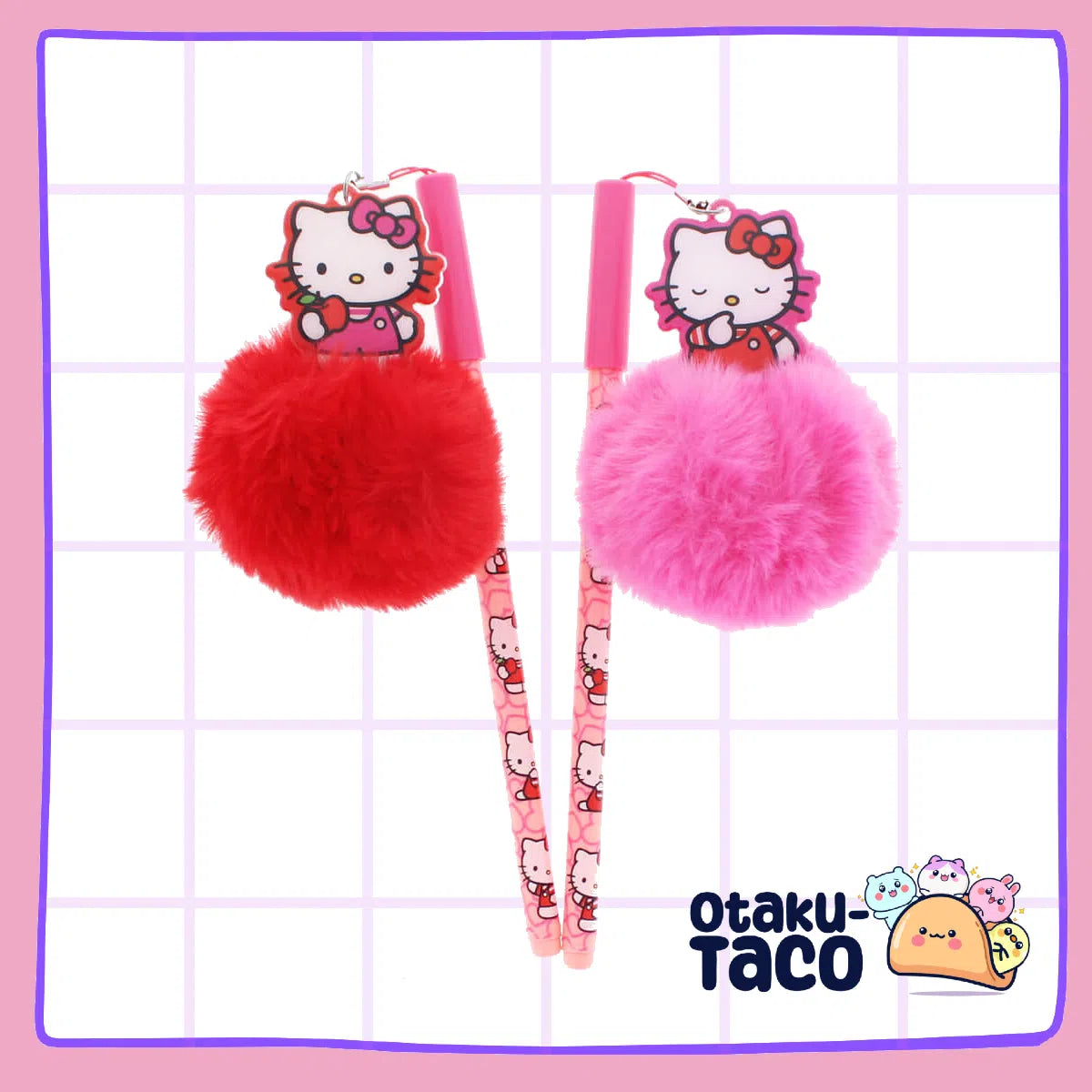 Hello Kitty: Hearts &amp; Bows Pom Pom Pen