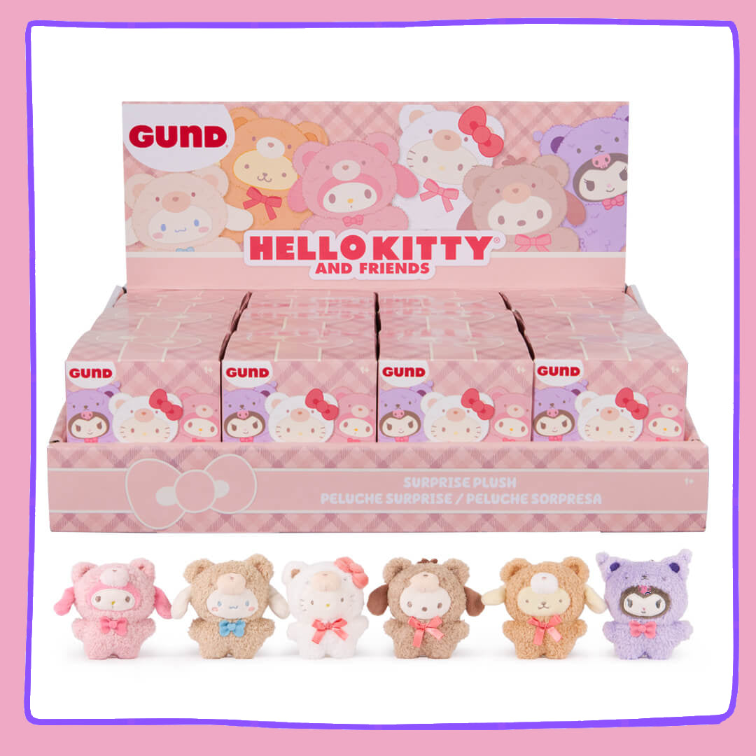 Sanrio Café Latte Plush Blind Box – Mystery 8cm Keychain