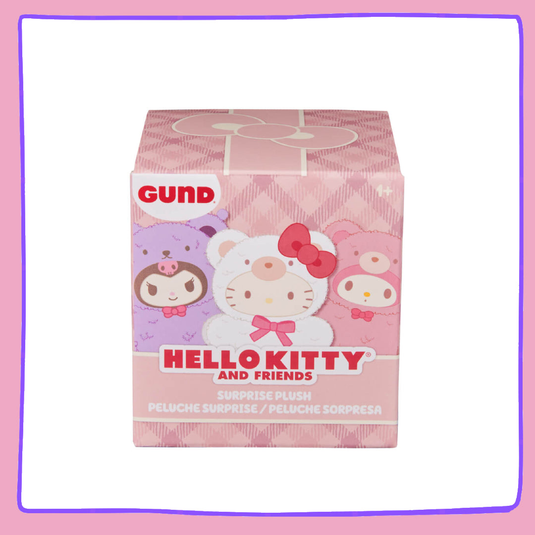 Sanrio Café Latte Plush Blind Box – Mystery 8cm Keychain