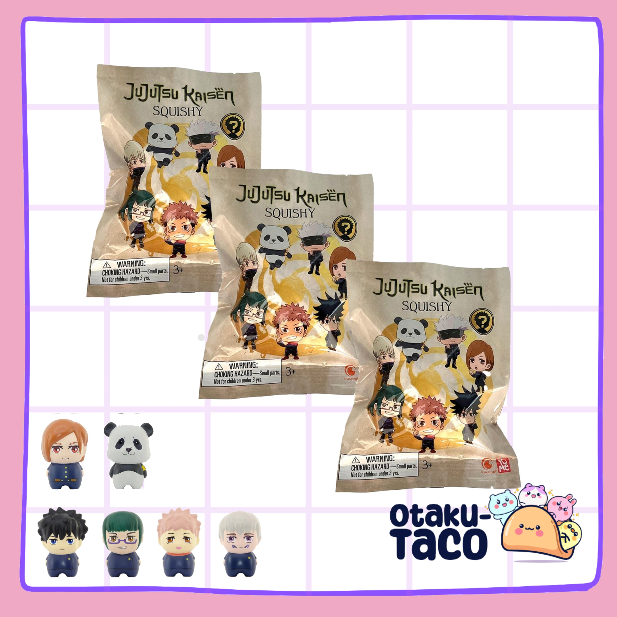 Jujutsu Kaisen - Squishy bundle 3 pieces