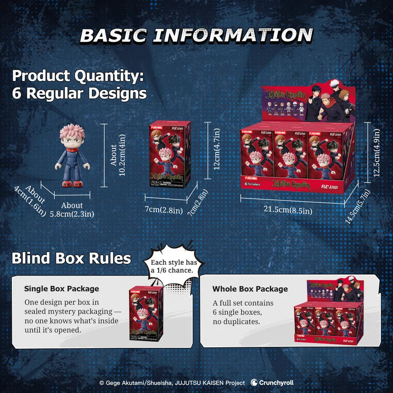 Jujutsu Kaisen Flexi.Figs Total Assault Series by Puremind