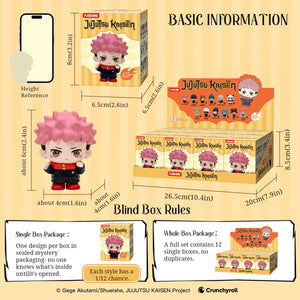 PUREMIND x Jujutsu Kaisen Slice of Life Blind Box Figure