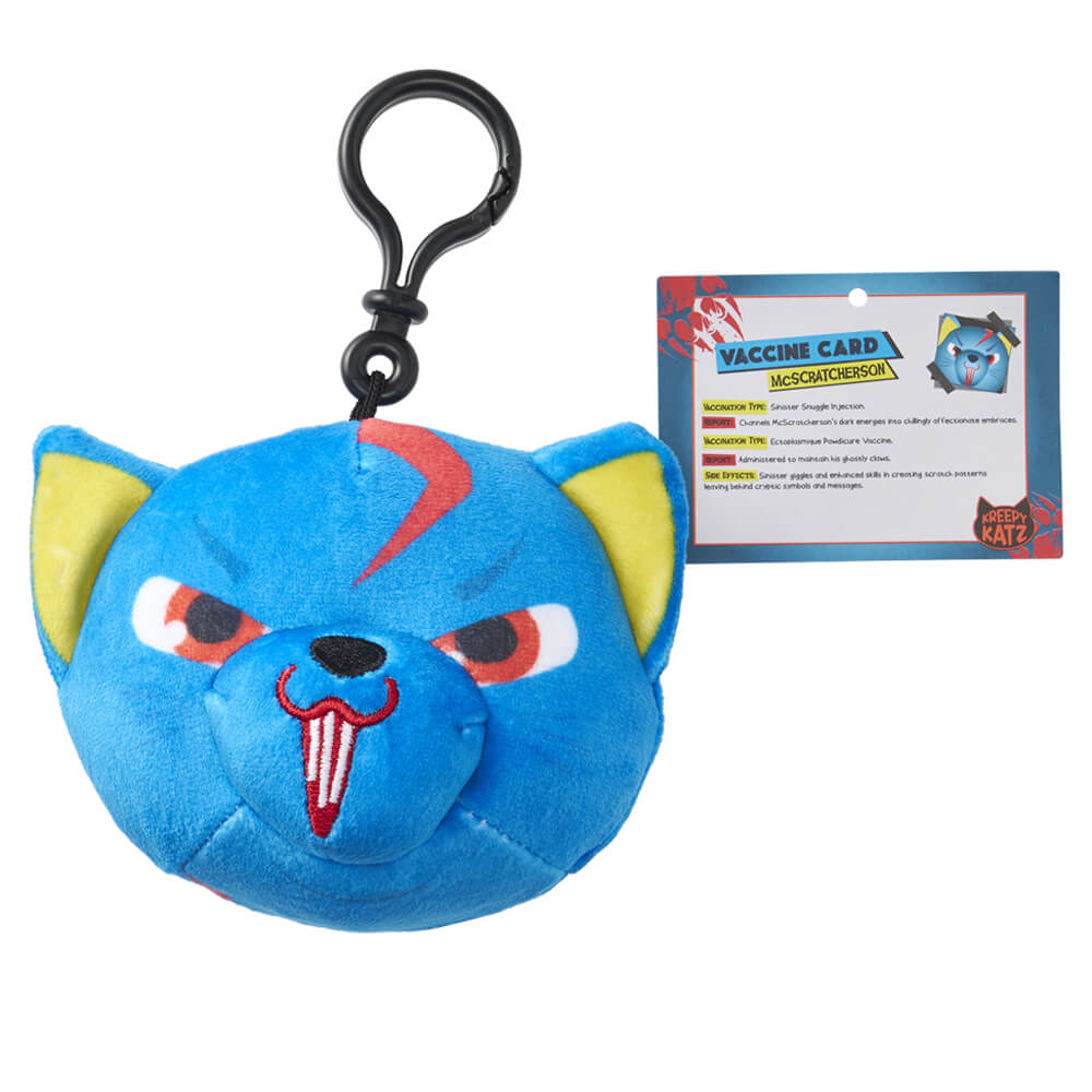 Kreepy Katz Series - Plush Keyrings