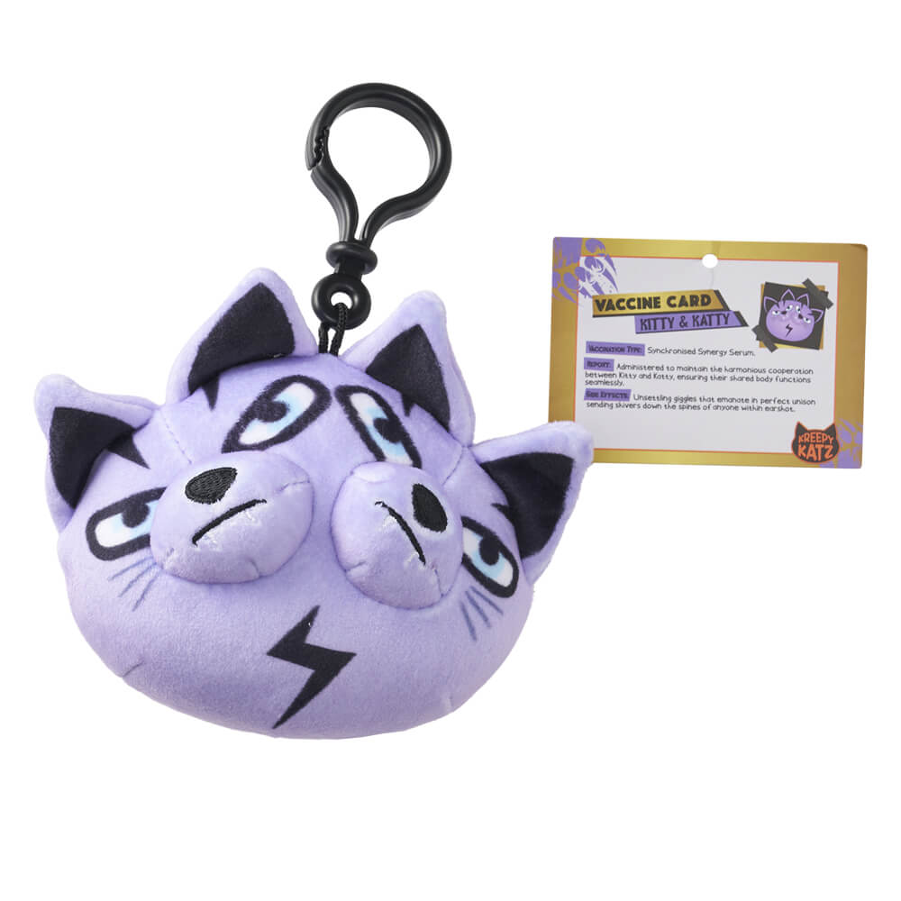 Kreepy Katz Series - Plush Keyrings