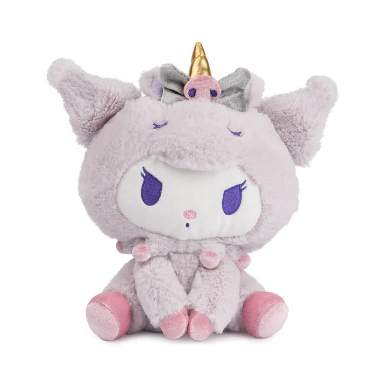 Kuromi and Hello Kitty unicorn plush toys- Sanrio licensed
