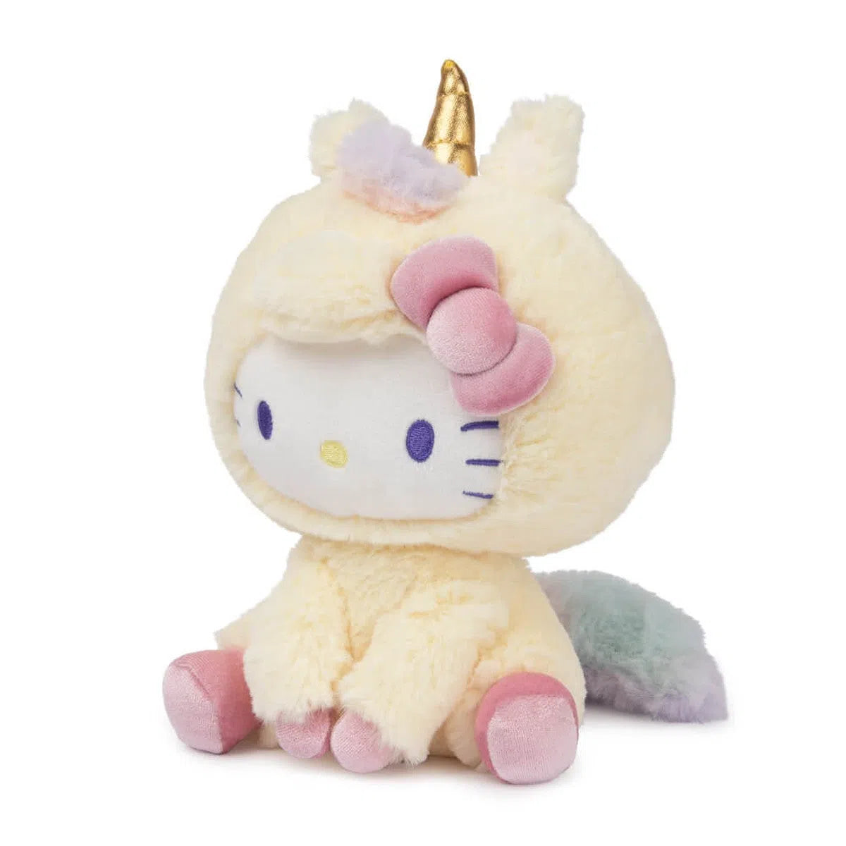 Kuromi and Hello Kitty unicorn plush toys- Sanrio licensed