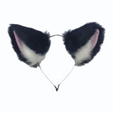 Navy blue ears - Cosplay accessories - extra floof