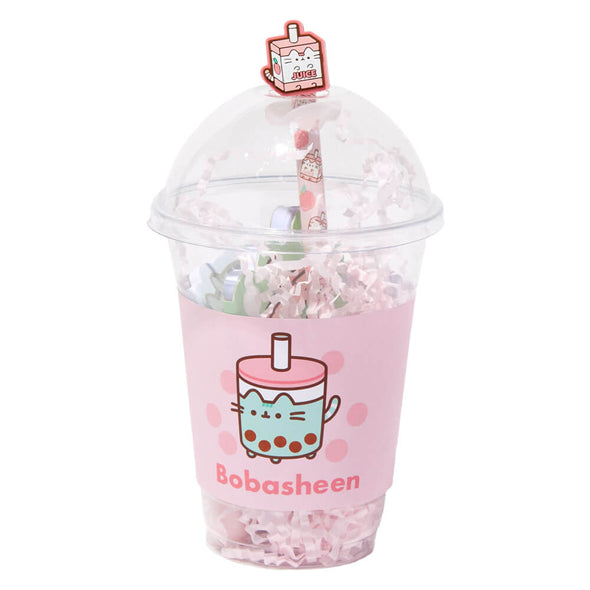 PUSHEEN SIPS STATIONERY SET IN CUP