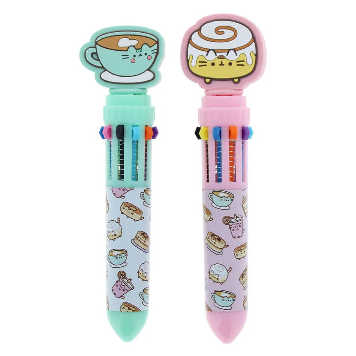 PUSHEEN 10 COLOUR PEN SET -BREAKFAST CLUB COLLECTION