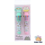 PUSHEEN 10 COLOUR PEN SET -BREAKFAST CLUB COLLECTION