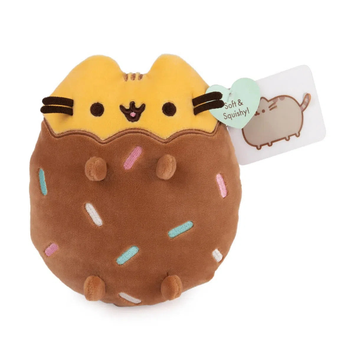 PUSHEEN: CHOCOLATE DIPPED COOKIE plushie