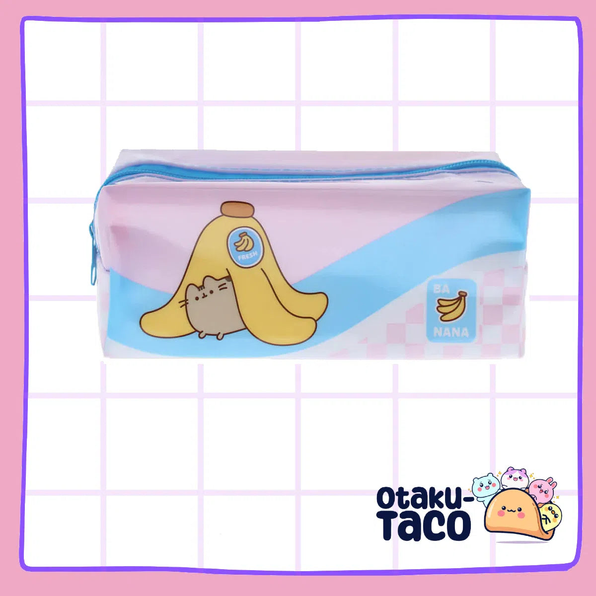 PUSHEEN FRUITS PENCIL CASE