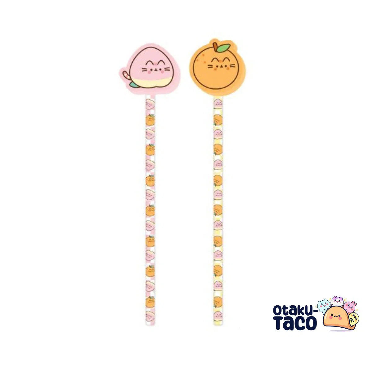 PUSHEEN FRUITS PENCIL SET