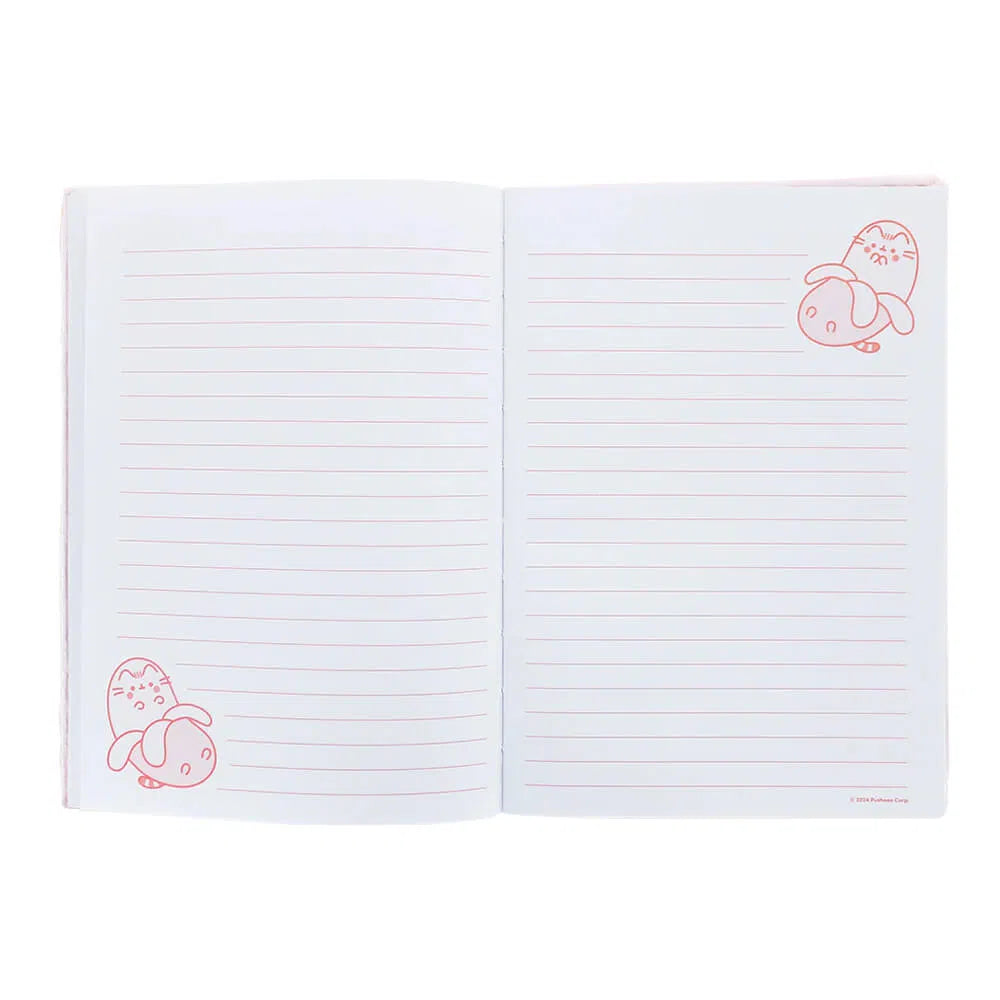 PUSHEEN FRUITS PLUSH NOTEBOOK