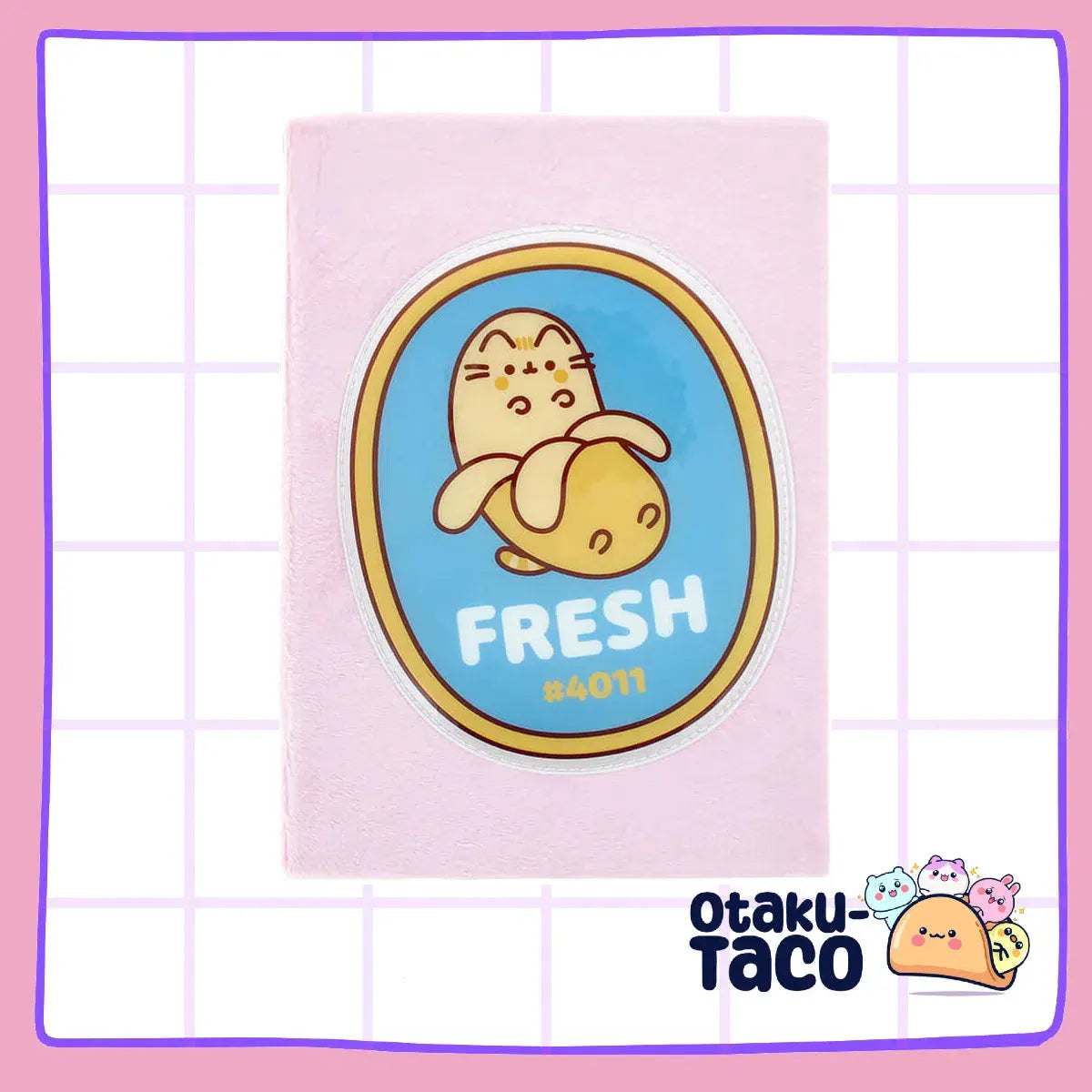 Pusheen Banana Plush Notebook – Fluffy & Adorable Stationery