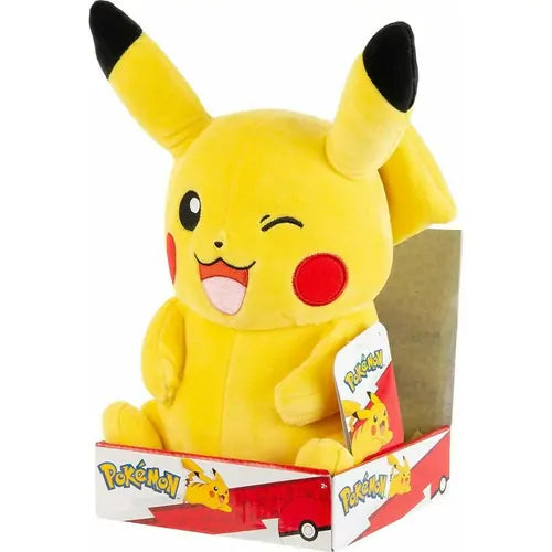 Pokémon Pikachu Plush – 20 cm or 30 cm Winking Pikachu