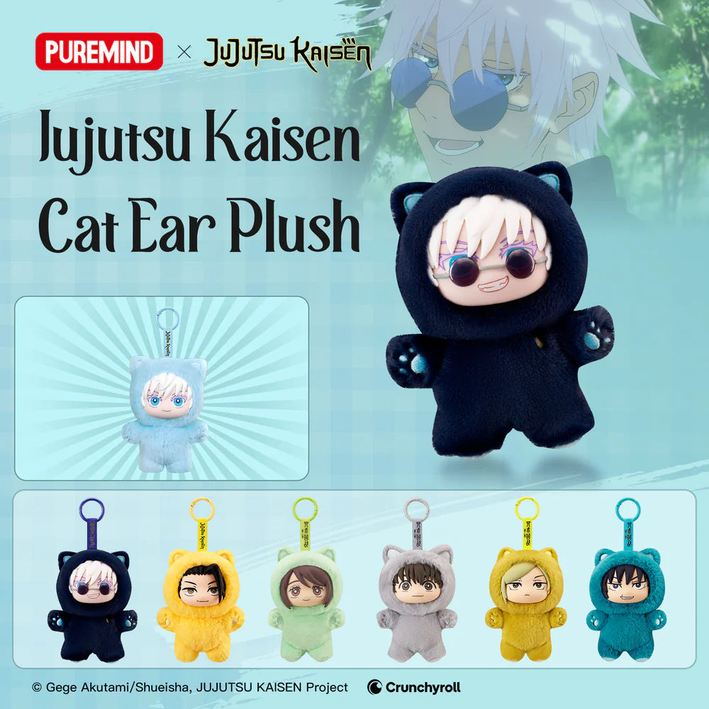 PUREMIND x Jujutsu Kaisen Cat Ear Plush Blind Box