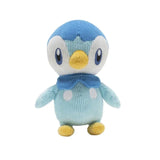 Quaxly 20 cm corduroy plush toy in blue and white textured fabric – official Pokémon merchandise