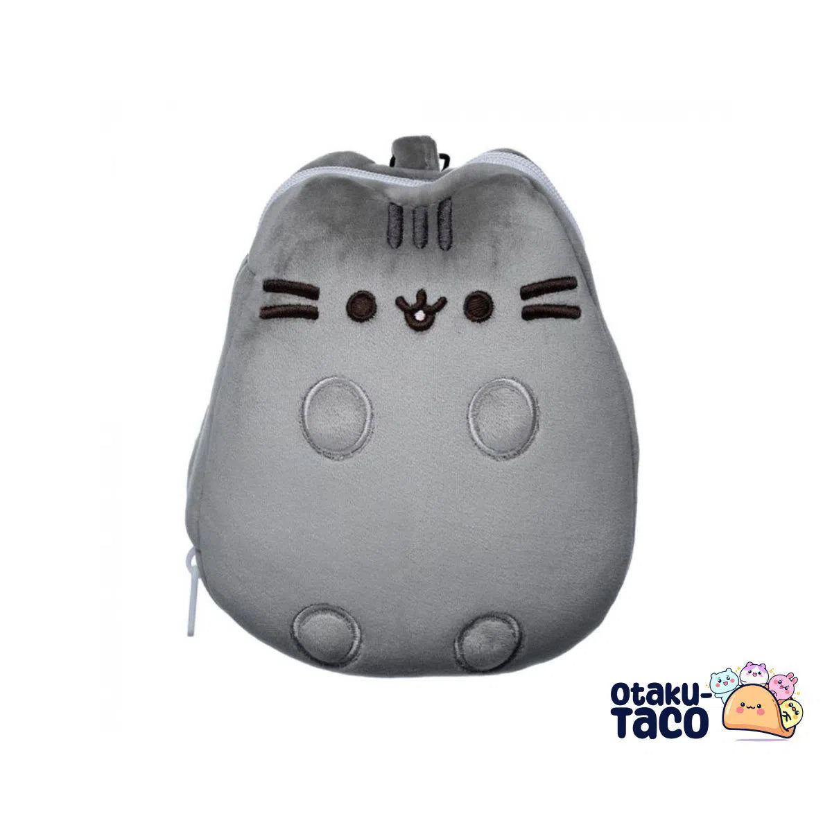 RELAXEAZZZ PUSHEEN TRAVEL PILLOW & EYE MASK SET