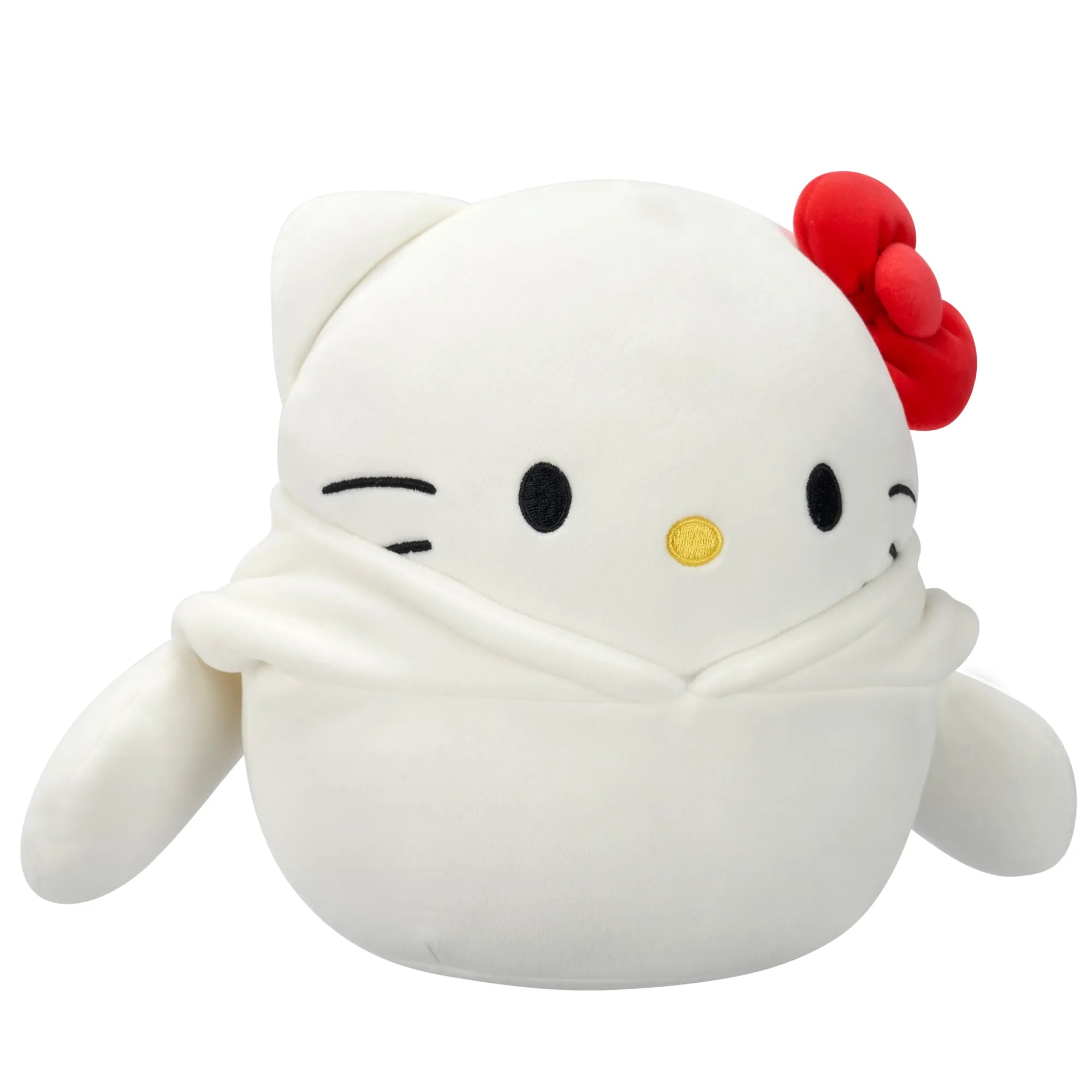 Hello Kitty in Cinnamorroll Hoodie – 8" Sanrio Squishmallows Plush