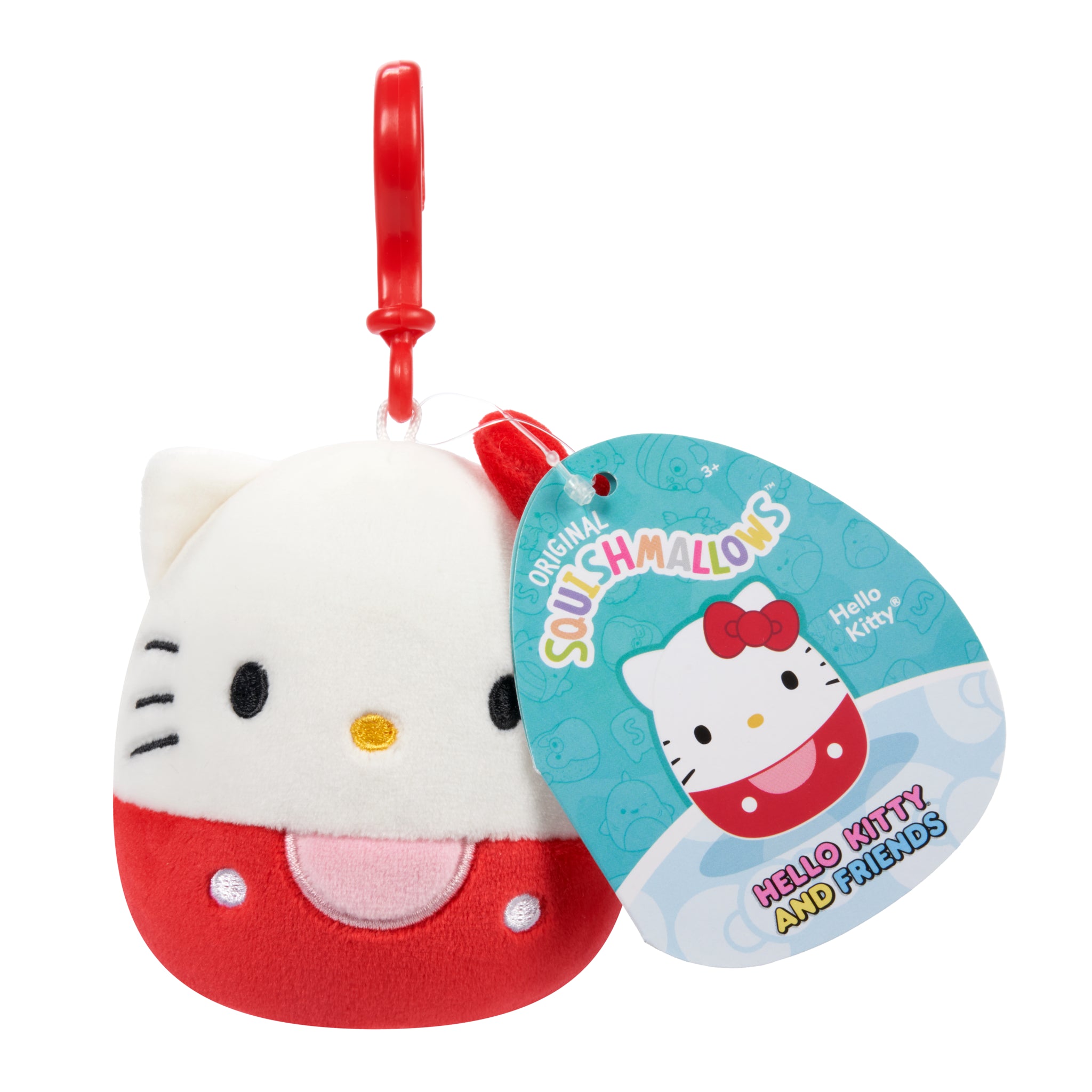 9cm Squishmallow Keychain - Sanrio keyring