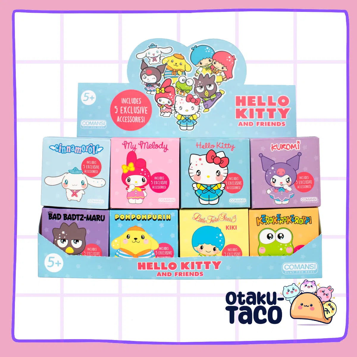 Sanrio Hello Kitty & Friends Friendship Box Figurines