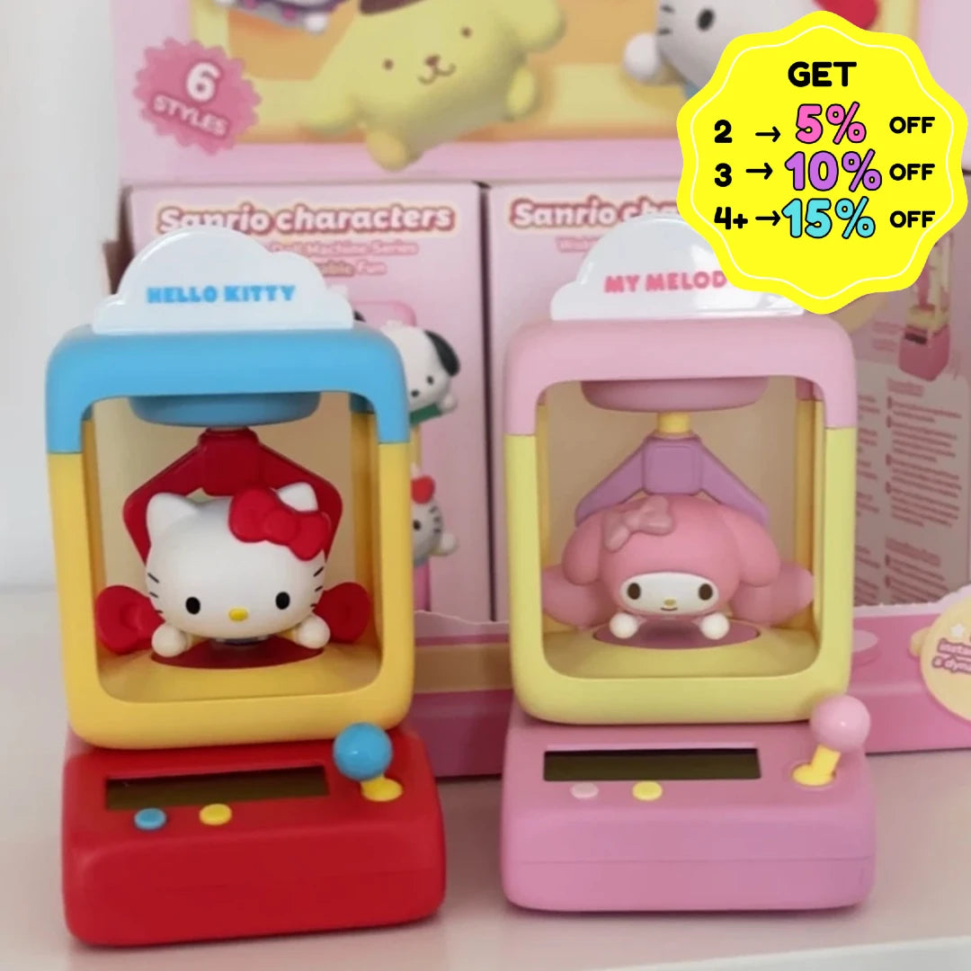 Sanrio Wobble Doll Machine Series – Mini Figures Blind Box