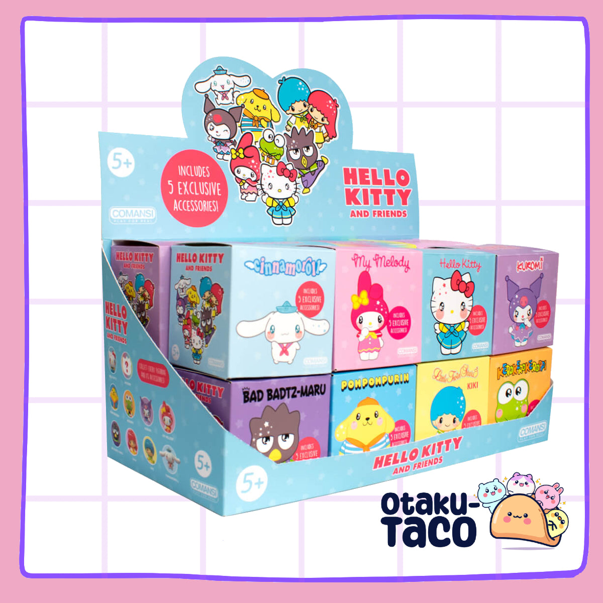 Sanrio Hello Kitty & Friends Friendship Box Figurines