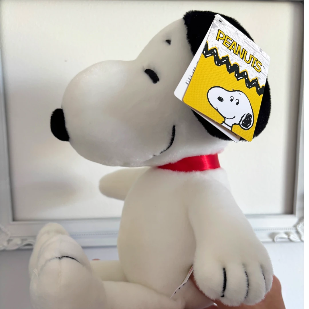 Snoopy Sitting Plush – Classic Peanuts Soft Toy 30cm