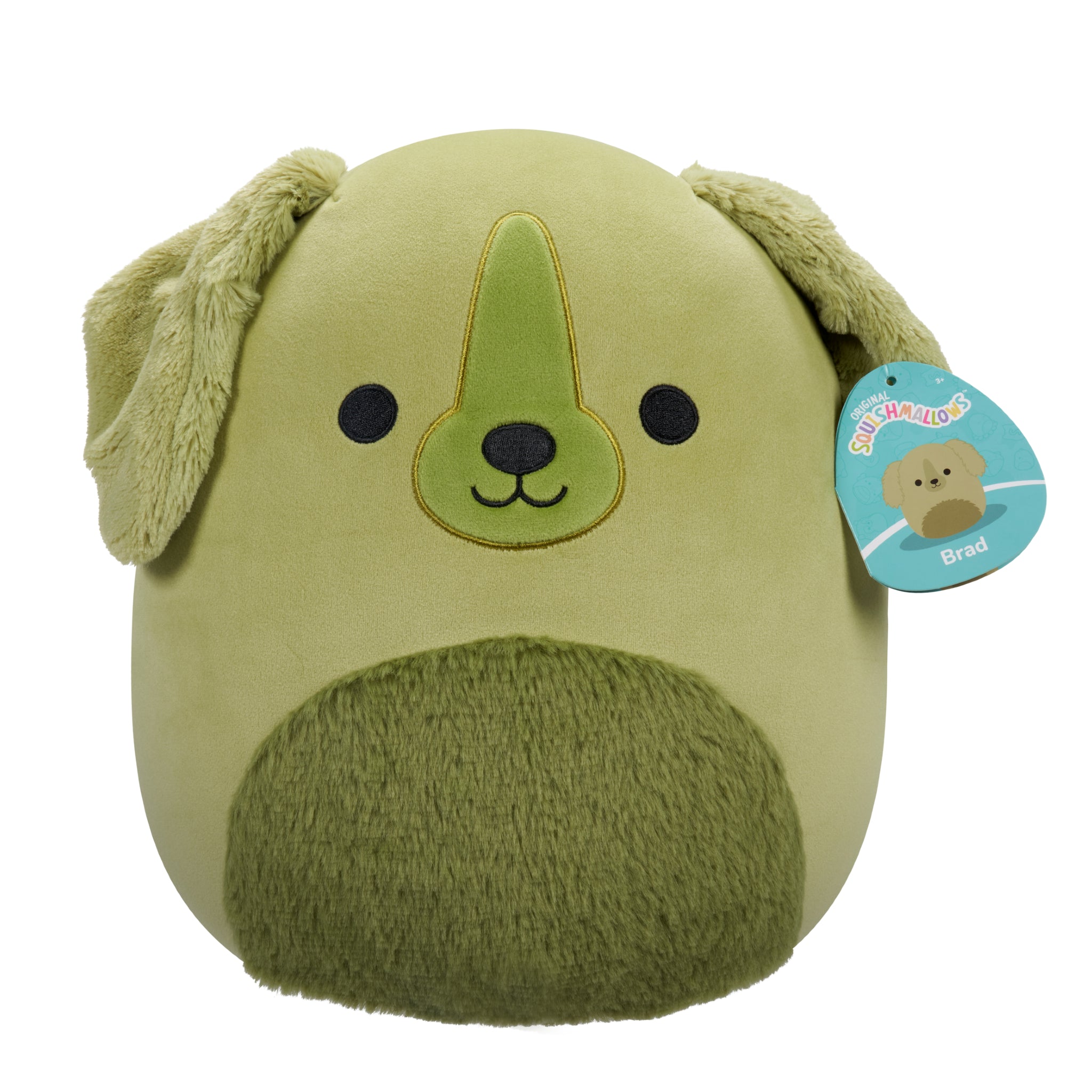 Squishmallows – Brad the Green Retriever 12" Plush