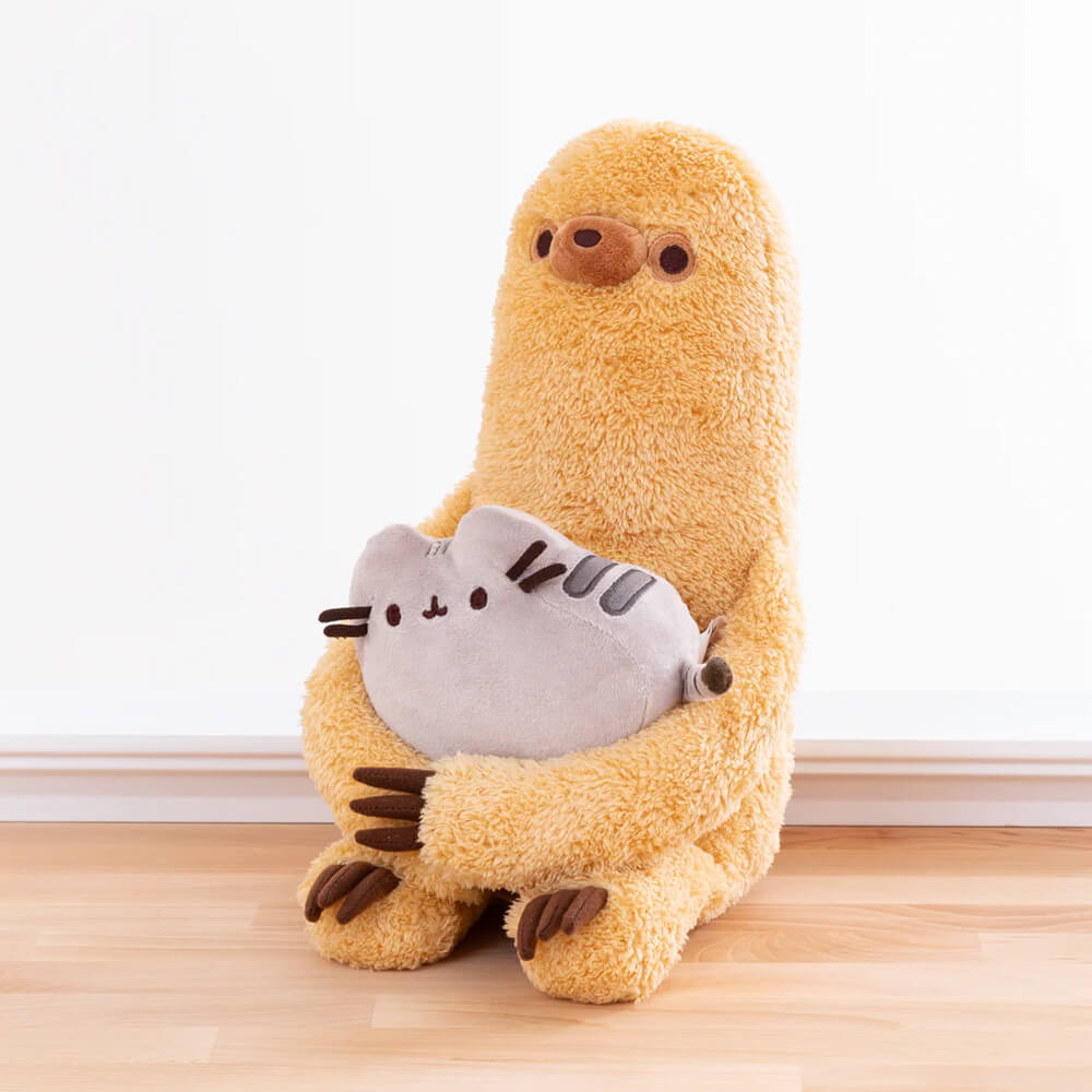 Sloth with sales pusheen