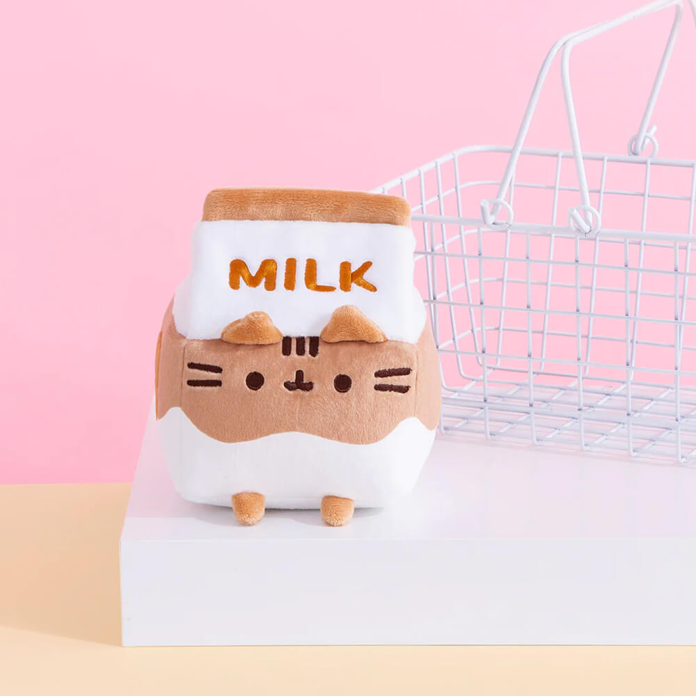 PUSHEEN THE CAT - CHOCOLATE MILK - 14 cm