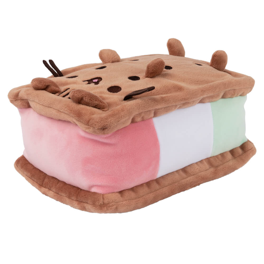 PUSHEEN NEAPOLITAN ICE CREAM SANDWICH PLUSH