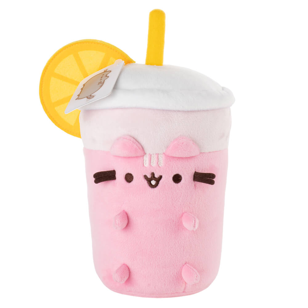 PUSHEEN SIPS PINK LEMONADE PLUSH