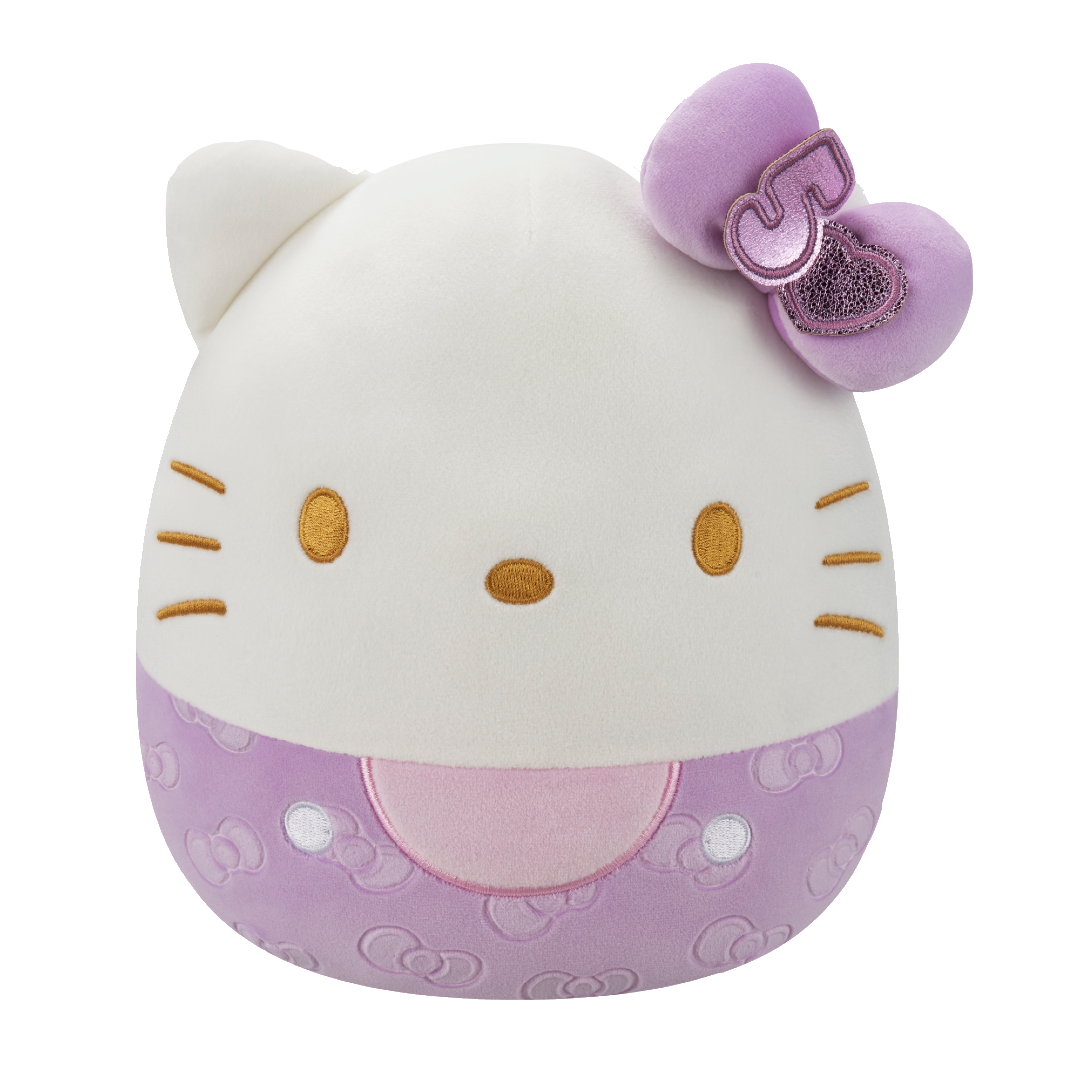 Hello Kitty Plush – Purple Edition 50th anniversary Sanrio